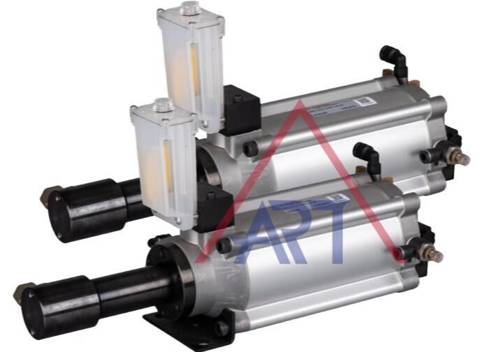 سوپرشارژ چاقو پانچ سیلندر پنوماتیک 50 سی سی دو کاره با ولتاژ AC110